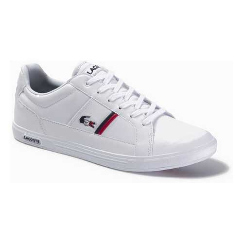 Кеды мужские Lacoste EUROPA TRI1 SMA белые 45 RU в Belwest
