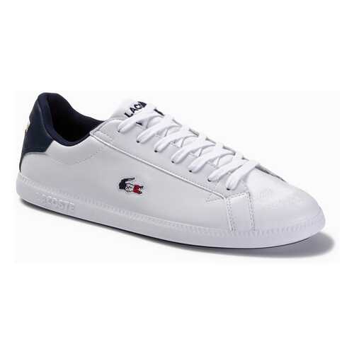 Кеды мужские Lacoste GRADUATE TRI1 SMA белые 46 RU в Belwest
