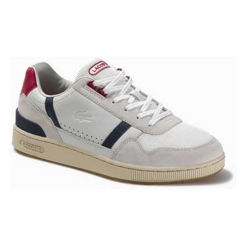 Кеды мужские Lacoste T-CLIP 120 2 US SMA белые 41 RU в Belwest