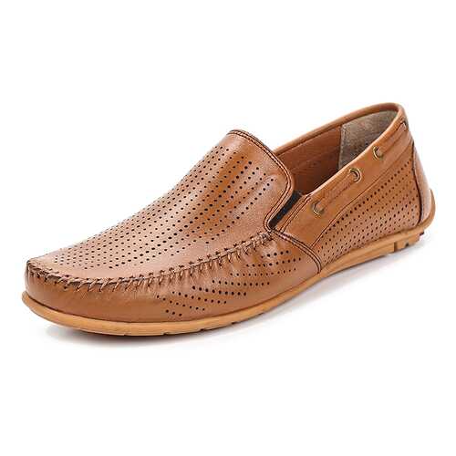Мокасины мужские Alessio Nesca 92706290 коричневые 44 RU в Belwest
