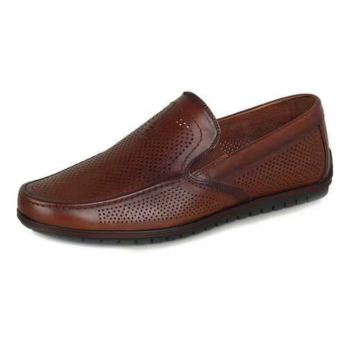 Мокасины мужские Alessio Nesca DSR2020-15 коричневые 42 RU в Belwest