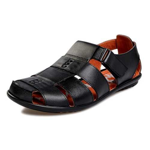 Сандалии мужские Alessio Nesca 02806100 черные 43 RU в Belwest
