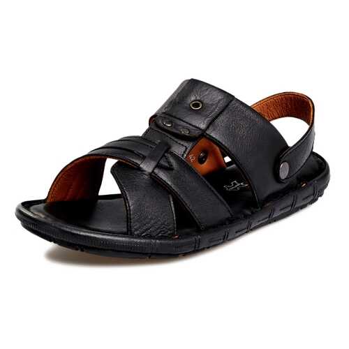 Сандалии мужские Pierre Cardin 02806180 черные 40 RU в Belwest