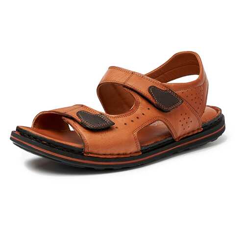 Сандалии мужские Pierre Cardin TR-SN-2023 коричневые 41 RU в Belwest