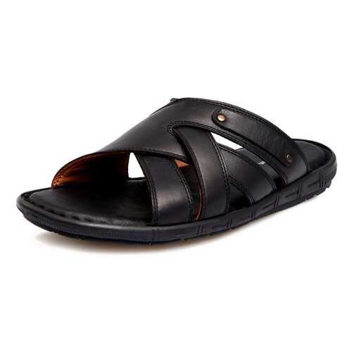 Шлепанцы мужские Pierre Cardin 710017663 черные 43 RU в Belwest
