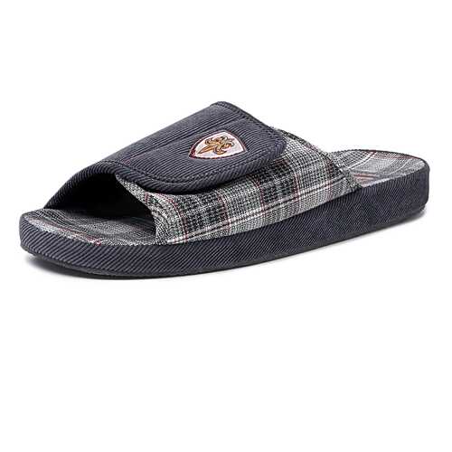 Домашние тапочки мужские Smile of Mister SM-100-227-12 серые 41 RU в Belwest