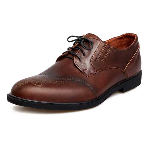 Туфли мужские Alessio Nesca 25806890 коричневые 41 RU в Belwest