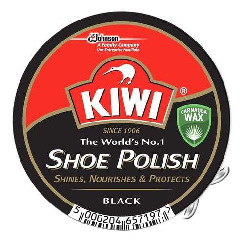 Крем для обуви Kiwi shoe polish черный в Belwest