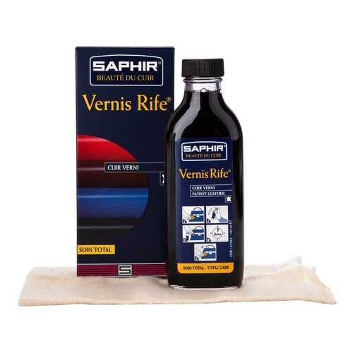 Полироль для лаковой кожи SAPHIR Vernis rife черная 100 мл в Belwest