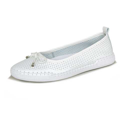 Балетки женские Alessio Nesca Comfort FX20S-20 белые 40 RU в Belwest