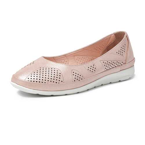 Балетки женские Alessio Nesca TR-AK-Y20PO15A розовые 37 RU в Belwest