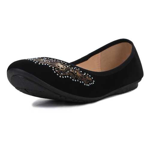 Балетки женские T.Taccardi 28406130 черные 39 RU в Belwest