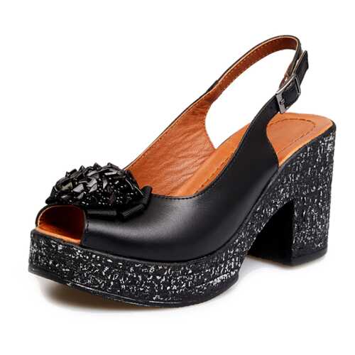 Босоножки женские Alessio Nesca 018066L0 черные 40 RU в Belwest