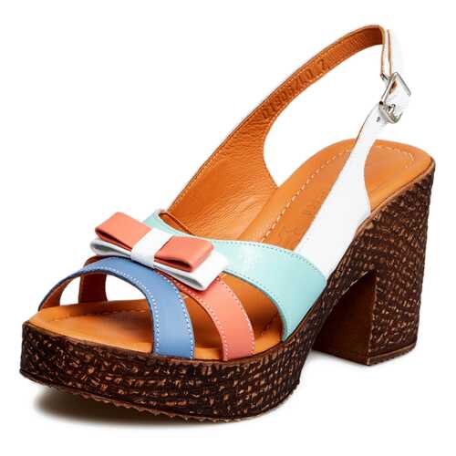 Босоножки женские Alessio Nesca 018067L0 разноцветные 37 RU в Belwest