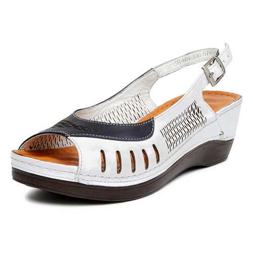 Босоножки женские Alessio Nesca 01806BB0 белые/синие 39 RU в Belwest
