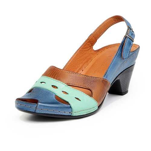 Босоножки женские Alessio Nesca 01806BG0 синие/бирюзовые 41 RU в Belwest