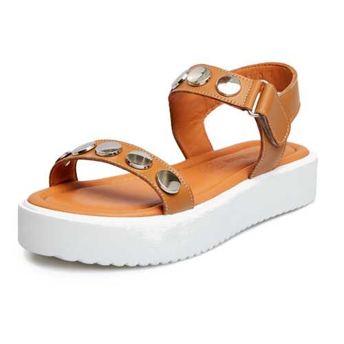 Босоножки женские Alessio Nesca 019062W0 коричневые 38 RU в Belwest