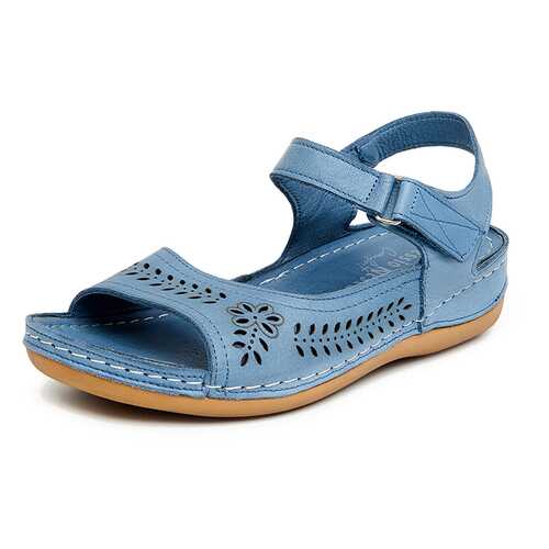 Босоножки женские Alessio Nesca Comfort 019060P0 голубые 40 RU в Belwest