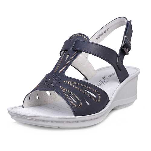 Босоножки женские Alessio Nesca Comfort 710018010 синие 40 RU в Belwest