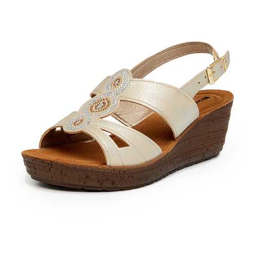 Босоножки женские Inblu 01806BP0 золотистые 36 RU в Belwest