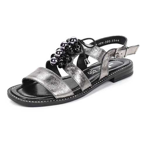Босоножки женские Pierre Cardin 01806C10 серебристые 37 RU в Belwest