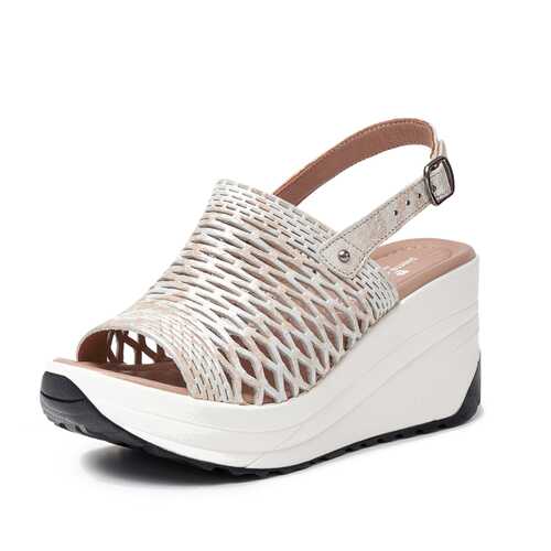 Босоножки женские Pierre Cardin TR-MN-108-1120 серебристые 37 RU в Belwest