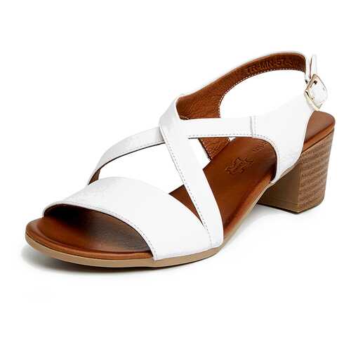 Босоножки женские Pierre Cardin TR-MN-57-302 белые 40 RU в Belwest