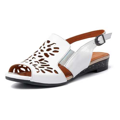 Босоножки женские Pierre Cardin TR-MN-K-1135 белые 38 RU в Belwest