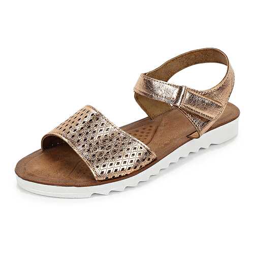 Босоножки женские T.Taccardi 710018131 золотистые 36 RU в Belwest