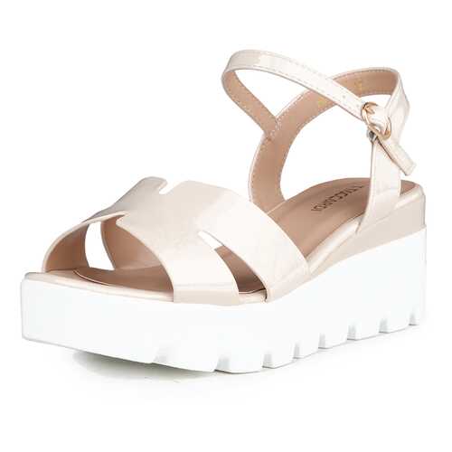 Босоножки женские T.Taccardi K0330-2BK бежевые 39 RU в Belwest