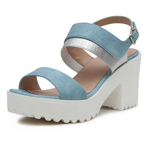 Босоножки женские T.Taccardi K0356PT-7B голубые 41 RU в Belwest