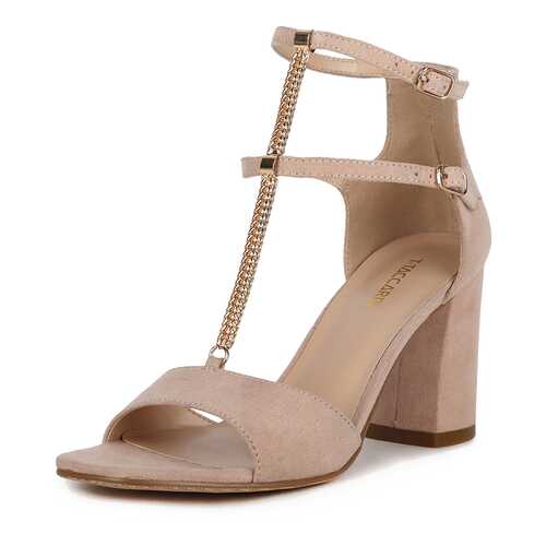 Босоножки женские T.Taccardi K0498PT-8A бежевые 38 RU в Belwest