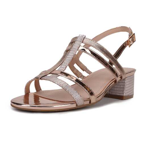 Босоножки женские T.Taccardi K0512PT-2 золотистые 41 RU в Belwest