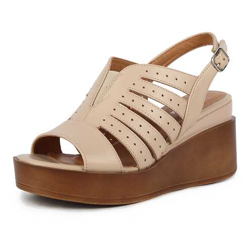 Босоножки женские T.Taccardi K0541PT-8A бежевые 35 RU в Belwest