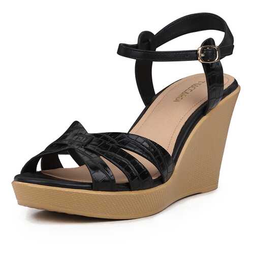 Босоножки женские T.Taccardi K0545PT-3 черные 35 RU в Belwest