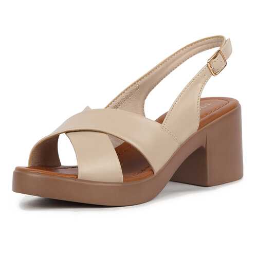 Босоножки женские T.Taccardi K0550PT-6A бежевые 38 RU в Belwest