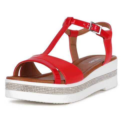 Босоножки женские T.Taccardi K0556PT-4A красные 37 RU в Belwest