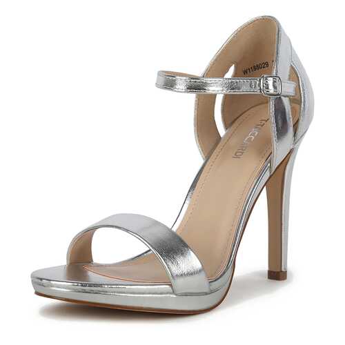 Босоножки женские T.Taccardi K0653PT-1A серебристые 39 RU в Belwest