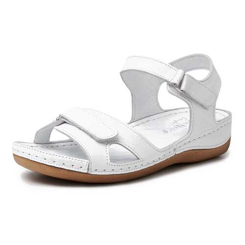 Сандалии женские Alessio Nesca Comfort TR-AMR-035 белые 40 RU в Belwest