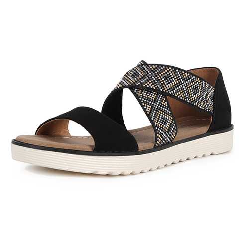 Сандалии женские T.Taccardi K0342PT-4 черные 37 RU в Belwest