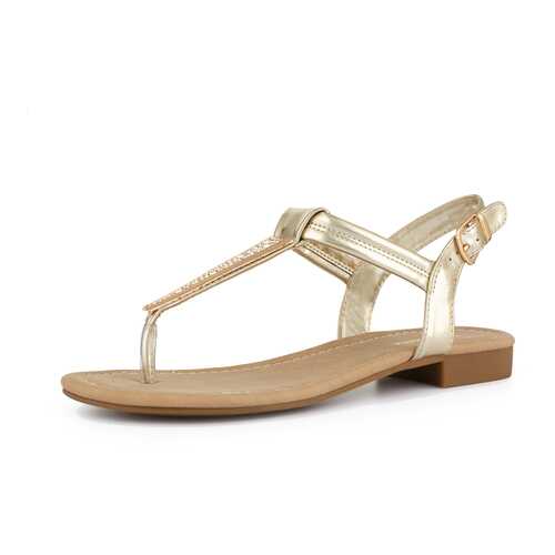 Сандалии женские T.Taccardi K0530PT-4 золотистые 41 RU в Belwest
