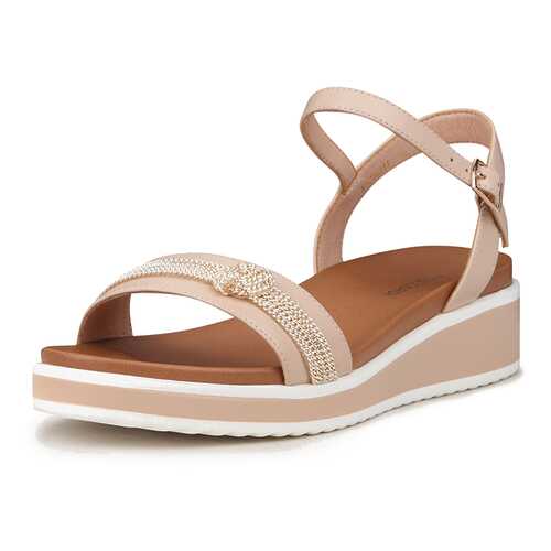 Сандалии женские T.Taccardi K0683PT-1A бежевые 38 RU в Belwest