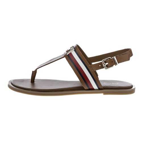 Сандалии женские Tommy Hilfiger FW0FW04840 коричневые 40 US в Belwest