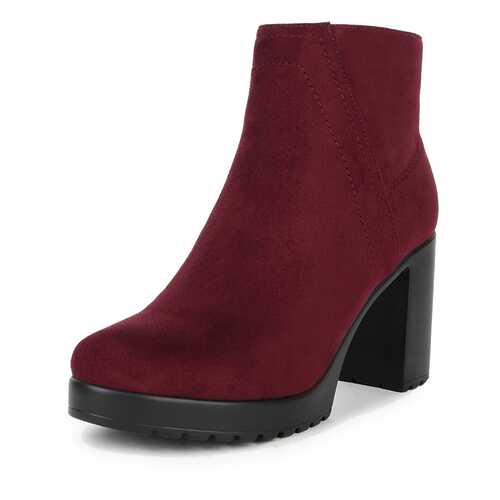 Ботильоны женские T.Taccardi K0391MH-4A бордовые 39 RU в Belwest