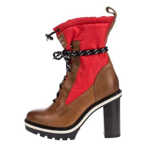 Ботинки женские Tommy Hilfiger FW0FW04345 681 коричневые 36 RU в Belwest