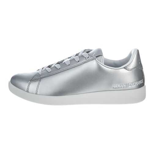 Кеды женские Armani Exchange XDX032 XV161 серебристые 38 IT в Belwest