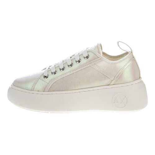 Кеды женские Armani Exchange XDX041 XV312 серебристые 37 IT в Belwest