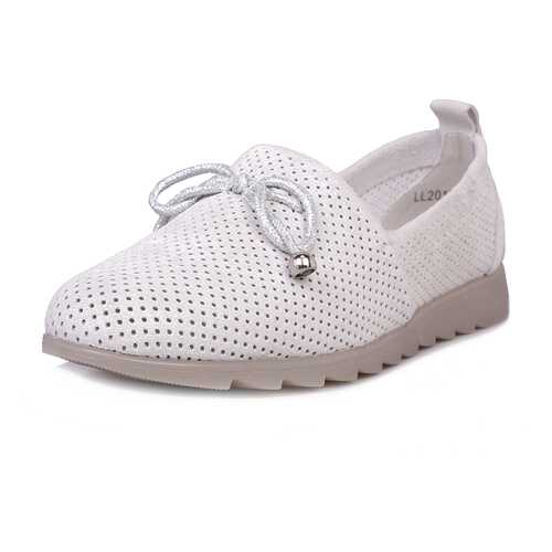 Слипоны женские Alessio Nesca Comfort 00406720 серебристые 38 RU в Belwest