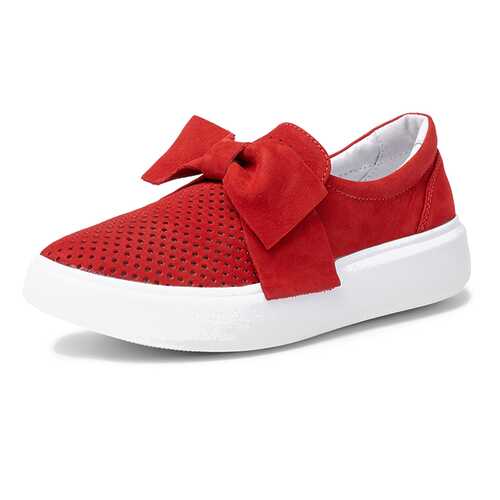 Слипоны женские Alessio Nesca KP-107-321 красные 36 RU в Belwest
