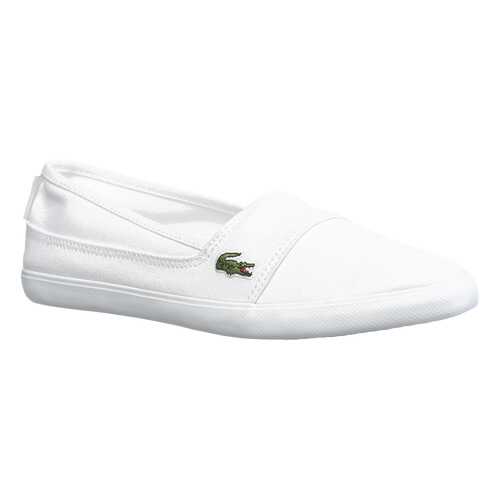 Слипоны женские Lacoste Marice BL 2 белые 37 RU в Belwest